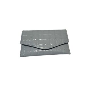 Elegant Blue Quilted Chain Bag